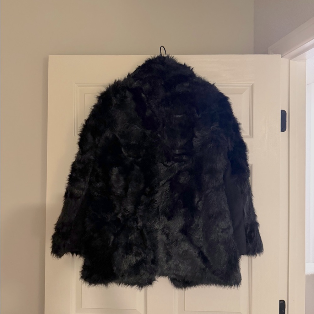 Faux Fur Coat - Picture 2 of 4